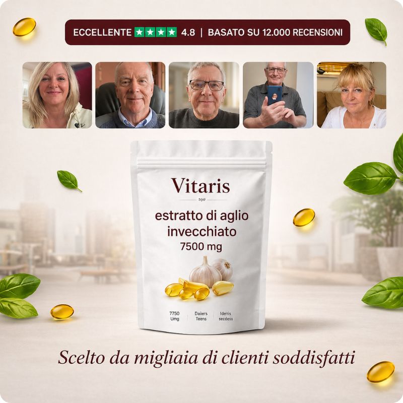 Estratto di Aglio Invecchiato — Supporto Clinico per la Pressione Sanguigna Prima di Ricorrere ai Farmaci