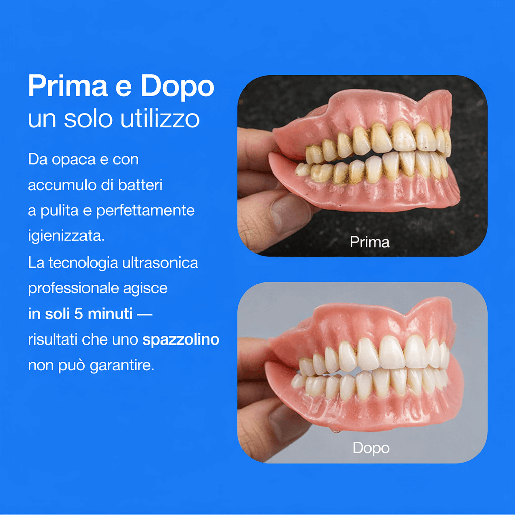 DentaVita™ - Pulitore Ultrasonico