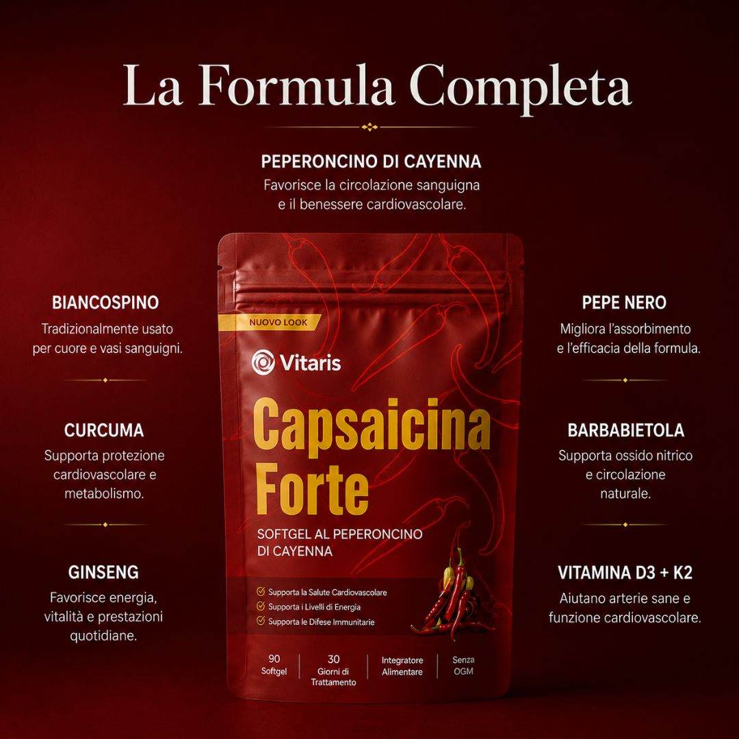 Capsaicina Forte — L'Alternativa Naturale al Viagr*