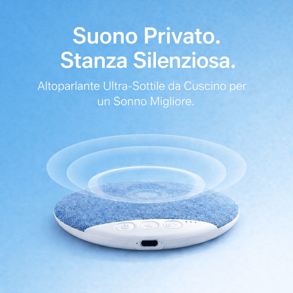 AudioNotte™ Altoparlante Sotto Cuscino