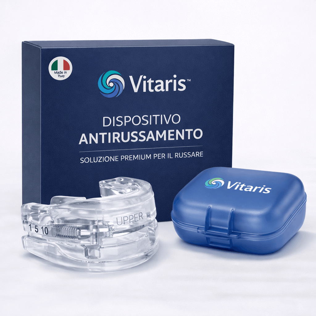 Vitaris™ — Dispositivo Anti-Russamento Regolabile e Certificato