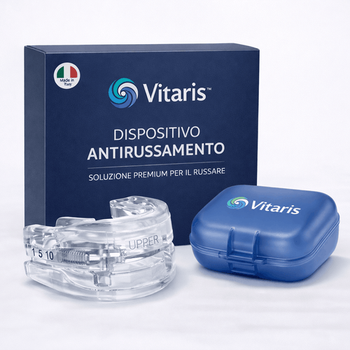 Vitaris™ — Dispositivo Anti-Russamento Regolabile e Certificato