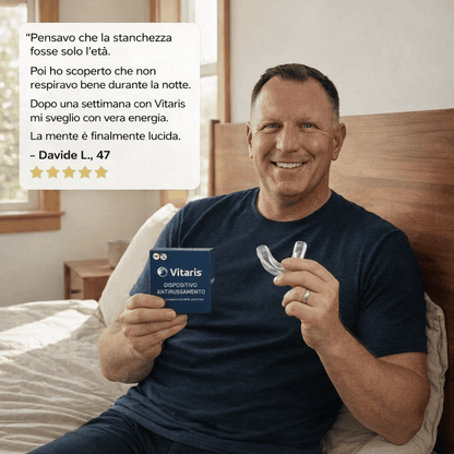 Vitaris™ — Dispositivo Anti-Russamento Regolabile e Certificato