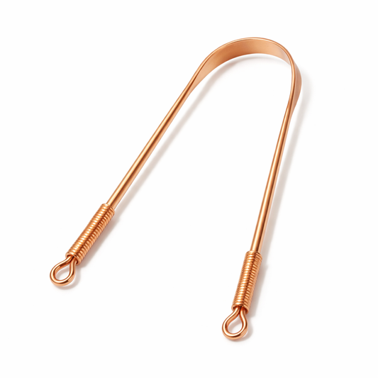 Pure Copper Tongue Scraper