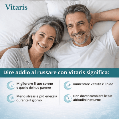 Vitaris™ – Smetti di Russare Dalla Prima Notte