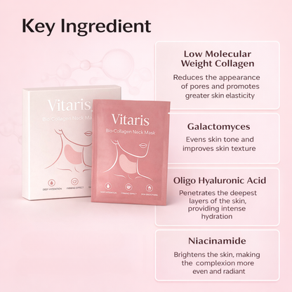 Vitaris Bio-Collagen Necklift Mask - Younger Neck After 1 Use