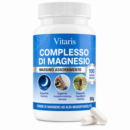 Complesso Di Magnesio: il minerale che manca a chi soffre di ipertensione.
